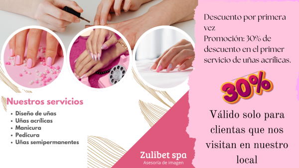 Las mejores uñas en zulibet spa